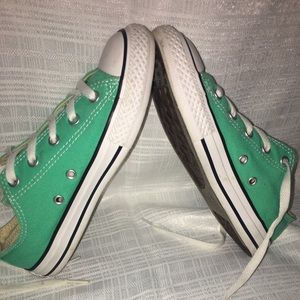Teal converse for girls